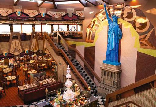 El Buffet Freedom tiene una gran Estatua de la Libertad
